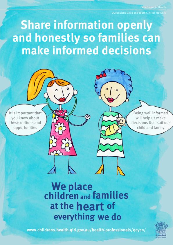 Thumbnail of Family centred care posters